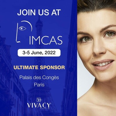 VIVACY @ IMCAS! 😍

It is a pleasure for us to announce our presence as an ULTIMATE SPONSOR at IMCAS 2022 in Paris from 3rd to 5th June!

Meet our team, discover our products and innovations, take pictures, get a drink!

Keep an eye on upcoming posts as our experts will be introducing our IMCAS workshop, symposiums with live demos & scientific sessions throughout this month! 😉

We are looking forward to meeting you all and sharing knowledge during these three days.

For more information, visit www.imcas.com.

#vivacy #VIVACYatIMCAS #IMCAS2022 #aestheticmedicine #medecineesthetique #congress #innovation #hyaluronicacid #stylage #vpourlavie